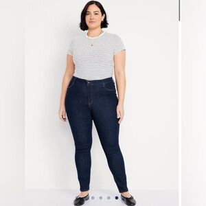 High-Waisted Wow Super-Skinny Jeans